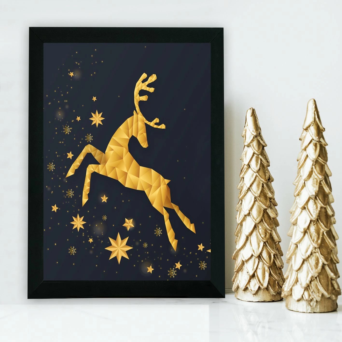 Pikturë dekorative me kornizë MDF, shumëngjyrëshe, Wallity, SC3181070, 24x29cm