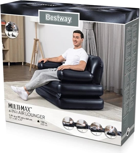 Kolltuk ajror Bestway Multi-Max 4-in-1, i zi