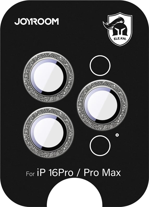 Xham mbrojtës Joyroom JR-MSF0305 për lente të iPhone 16 Pro/16 Pro Max, titanium