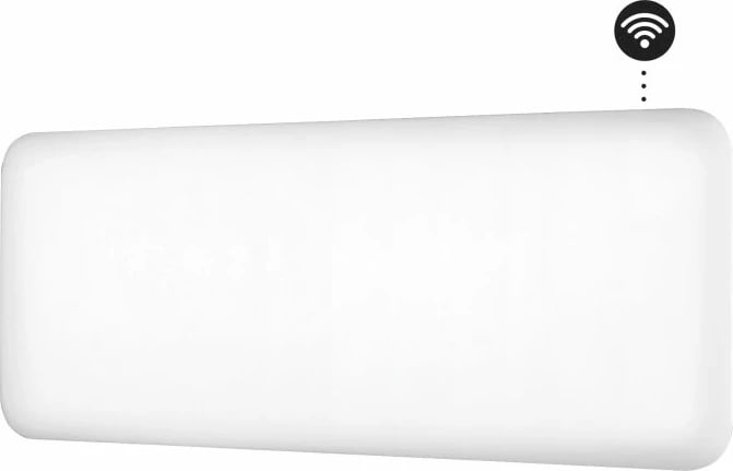 Radiator panel konvektor smart WiFi MILL Invisible PA1300WIFI4 1300W, çelik, i bardhë