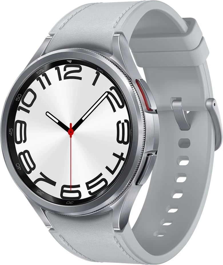 Samsung Galaxy Watch6 Classic ekran dixhital me prekje 47 mm 4G argjend
