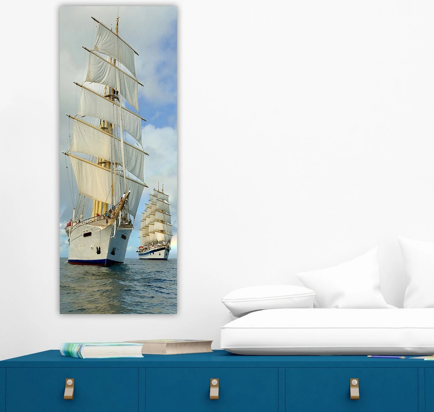 Pikturë dekorative në kanavacë Wallity, DKY275169218_3080, shumëngjyrëshe, 30x80cm