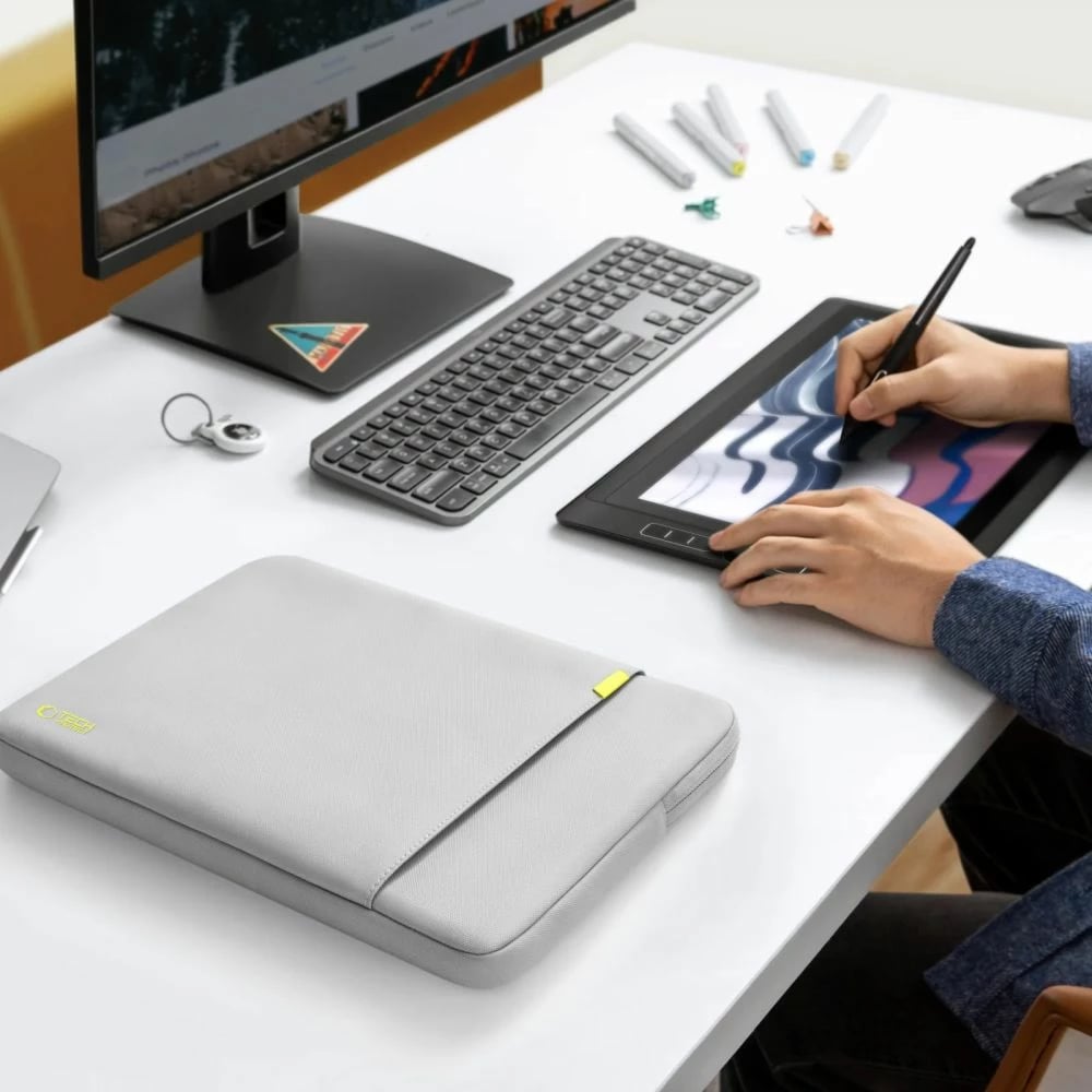 Mbështjellës laptopi Tech-Protect Defender 13-14", Gri