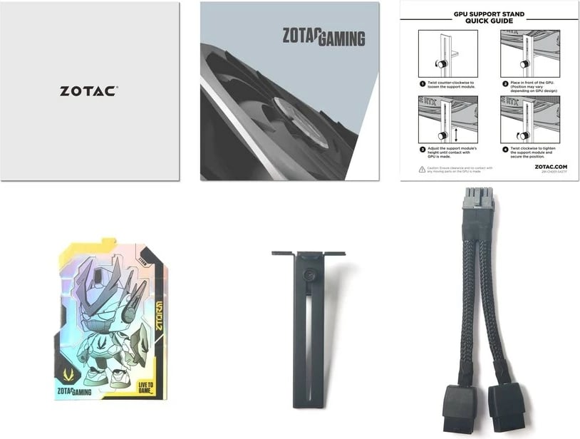 Kartë grafike Zotac, NVIDIA GeForce RTX 4070 Ti SUPER, 16 GB GDDR6X