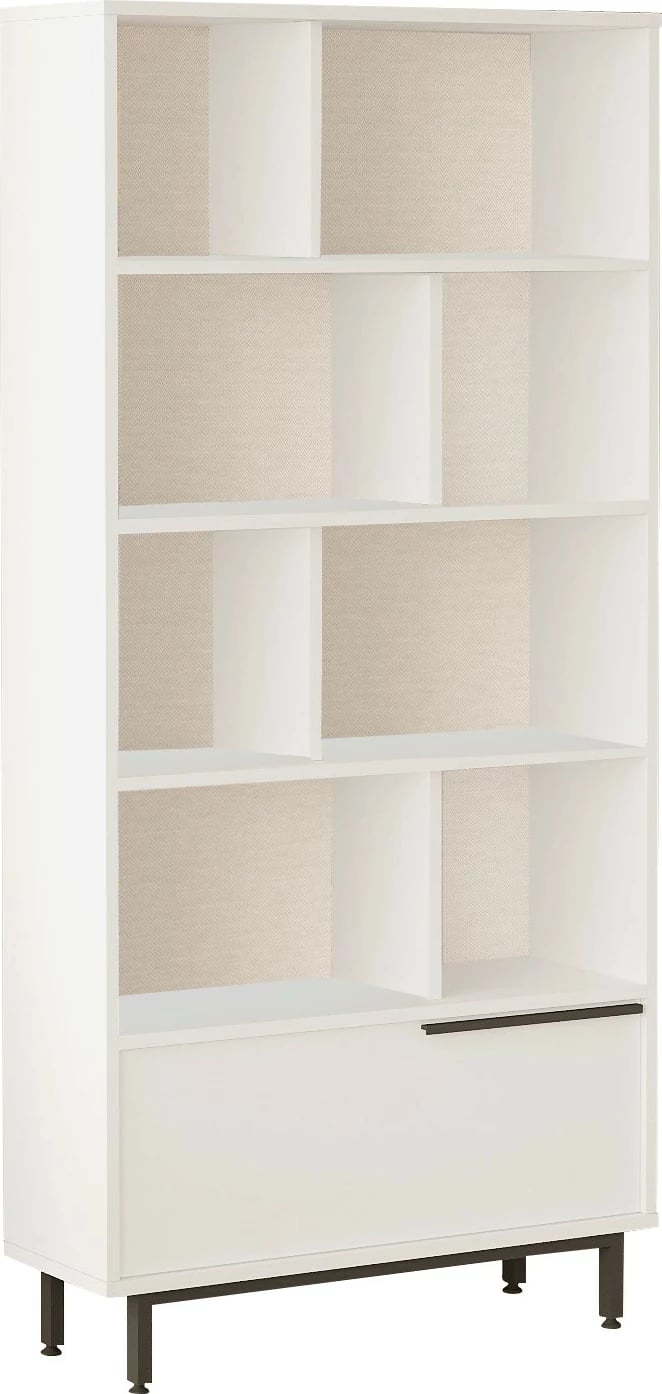 Raft librash Hanah Home, On4-W, ngjyrë e bardhë