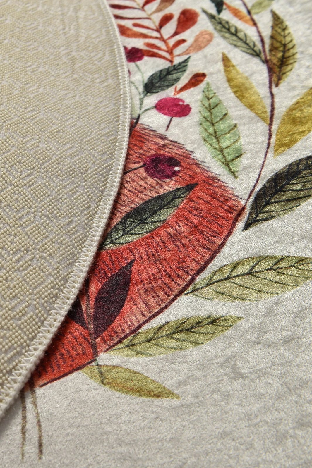 Qilim i rrumbullakët, shumëngjyrësh, 140cm, Conceptum Hypnose, Bears Garden Qilim i rrumbullakët, shumëngjyrësh, 140cm, Conceptum Hypnose, Bears Garden