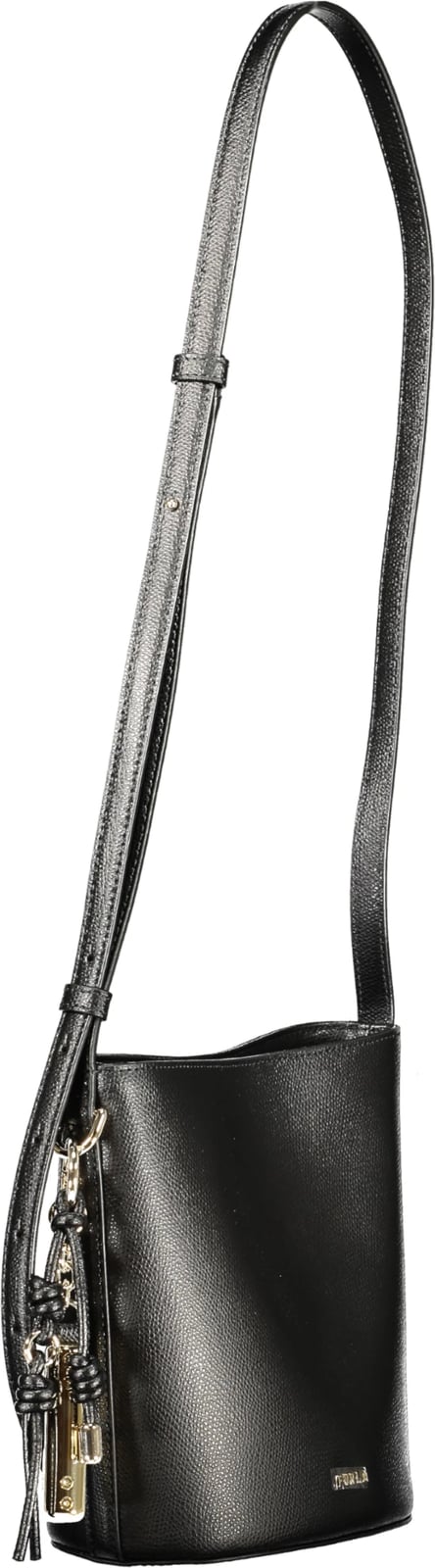 Çantë FURLA Roxie Minibucket femra, e zezë