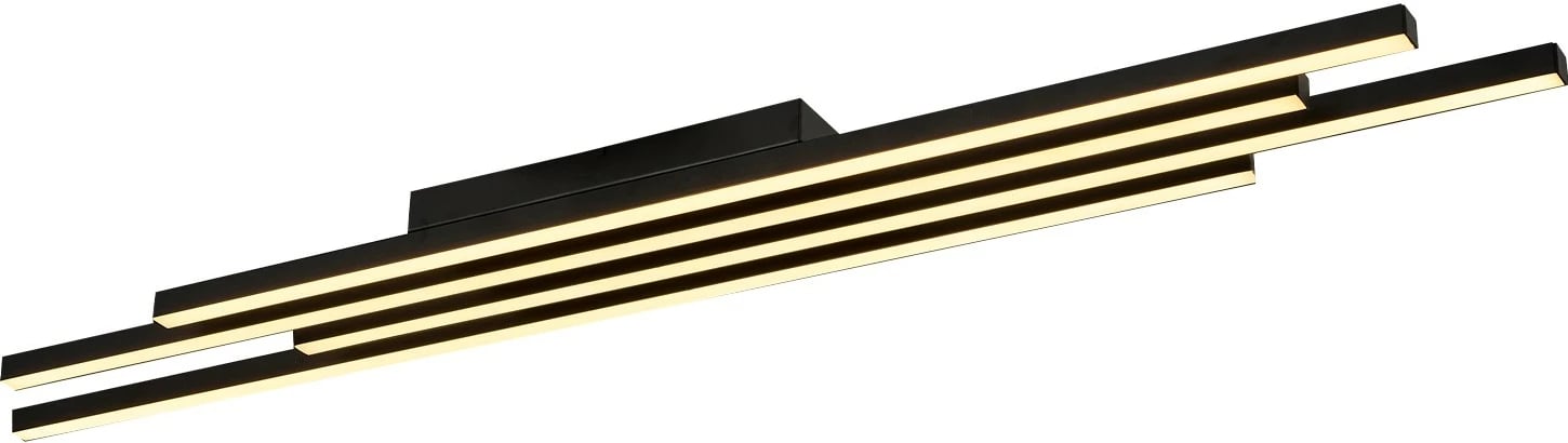 Llambë tavani moderne Opviq, e zezë, L1250