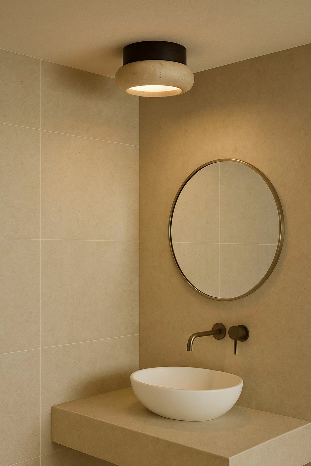 Llambë muri Opviq, Worm-S, ngjyrë arre dhe bezhë