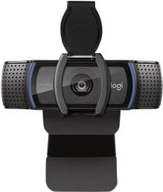 Webcam Logitech HD Pro C920S 1080p 30fps, autofokus, ekspozim automatik, mikrofonë stereo, kapak privatësie, e zezë