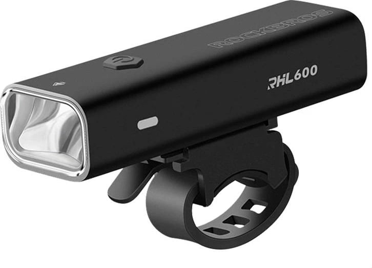Dritë përpara biçiklete Rockbros RHL600, 600 lm, USB-C, e zezë