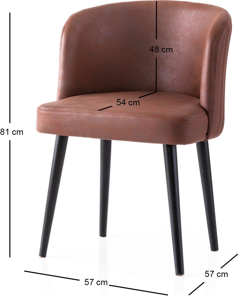 Set karrigesh (2 copë), Skye Decor, Zen - 4208 V2