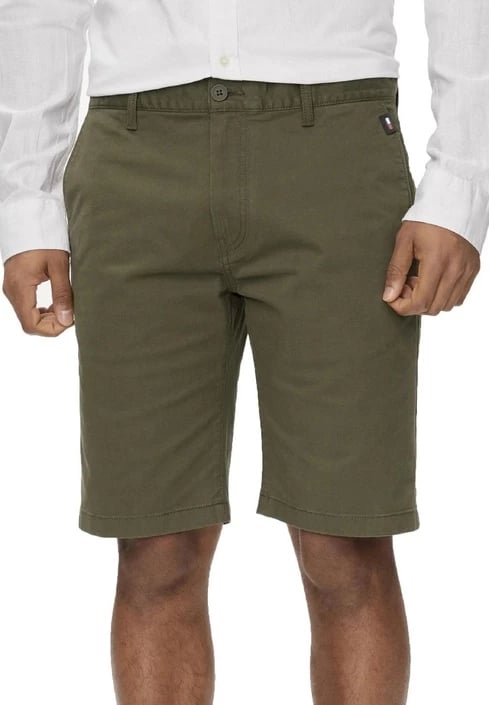 Shorce për meshkuj Tommy Hilfiger Jeans, të gjelbra