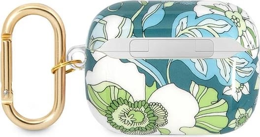 Mbështjellës Guess Flower Strap për AirPods Pro, Gjelbër