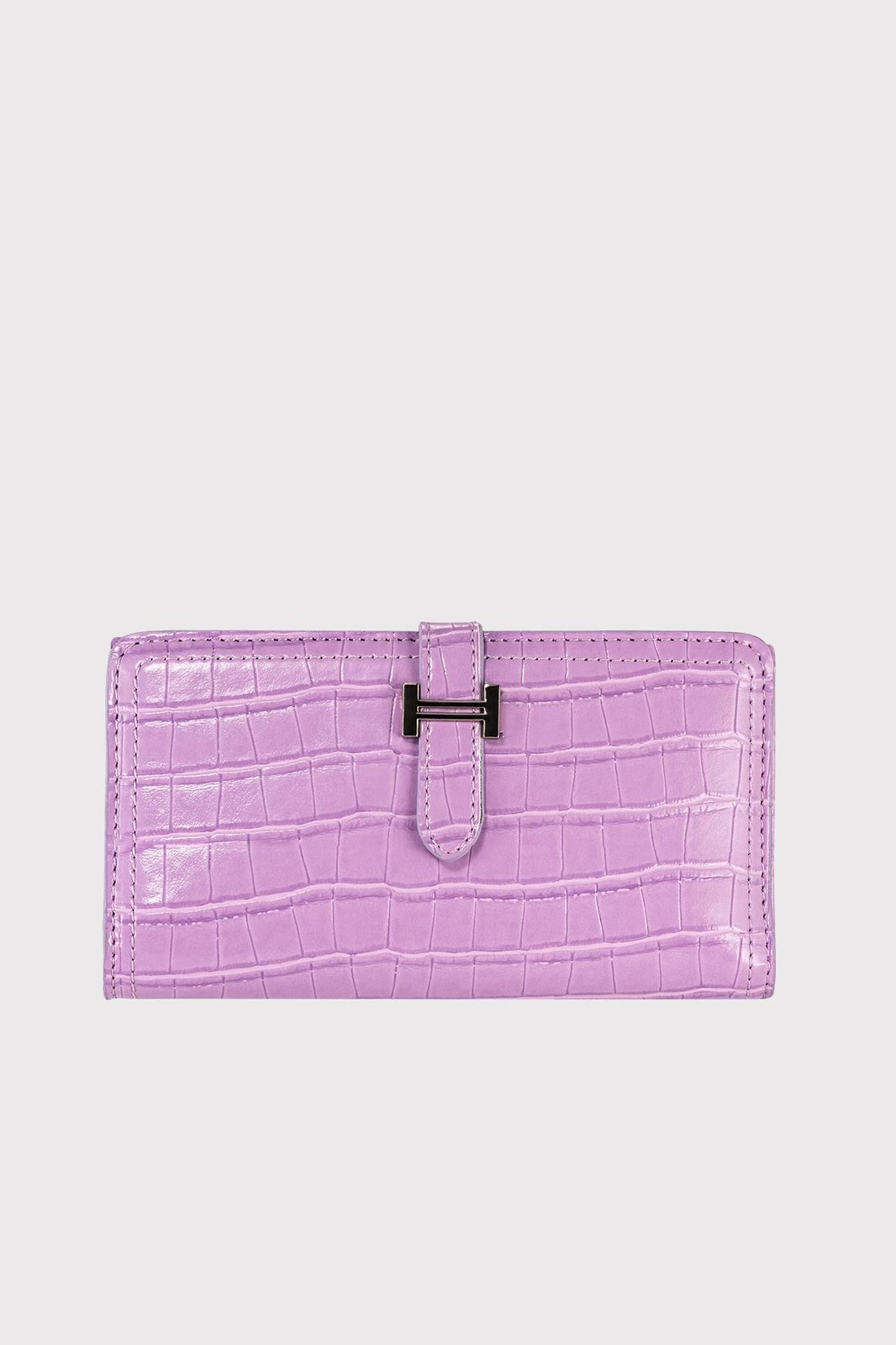 Portofol për gra, ngjyrë lejla, Astana - Croco, Zoozie Bags