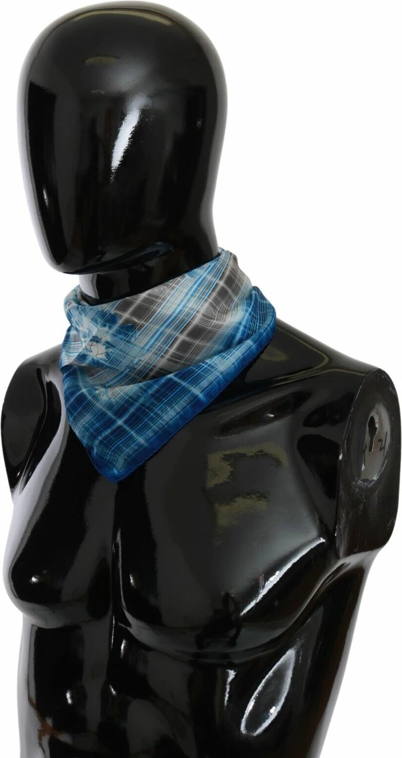 Shall për meshkuj John Galliano, i kaltër 