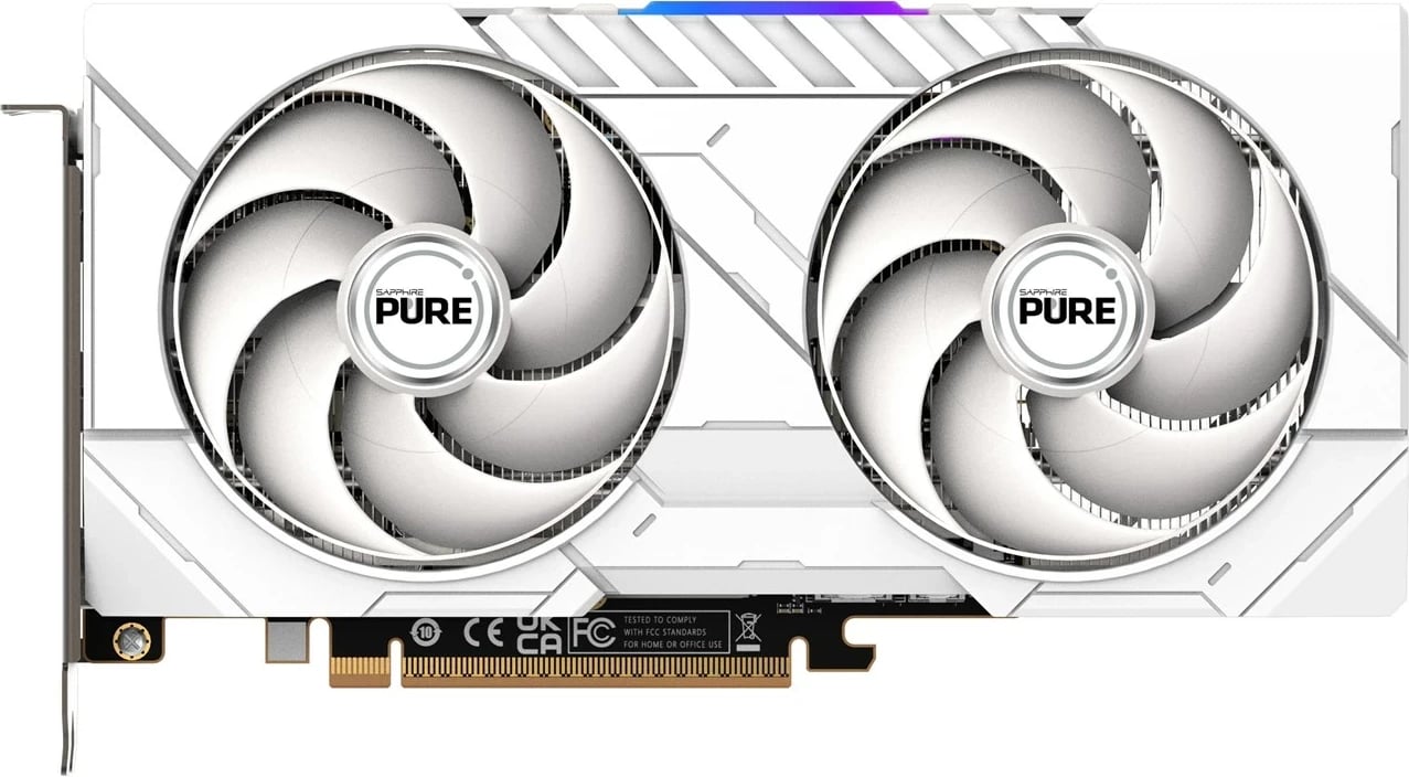 Kartë grafike Sapphire PURE RX 9060 XT GAMING OC, 16 GB, e bardhë