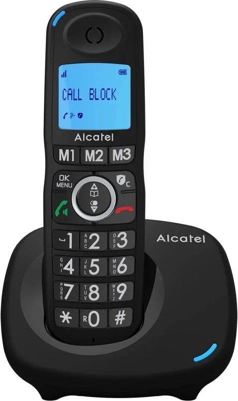 Telefoni pa tela Alcatel XL535, me funksione shtesë dhe ekran me ndriçim