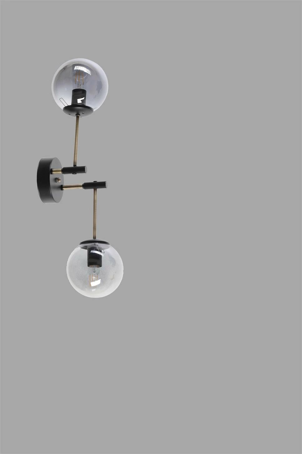 Llambë muri Opviq, 8509-1, ngjyrë e zezë dhe fume