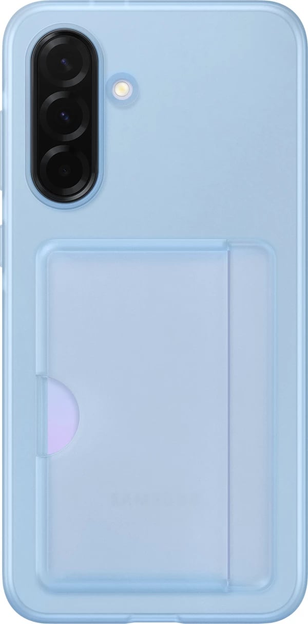 Mbështjellës Samsung Card Slot Case për Galaxy A36 5G, kaltër