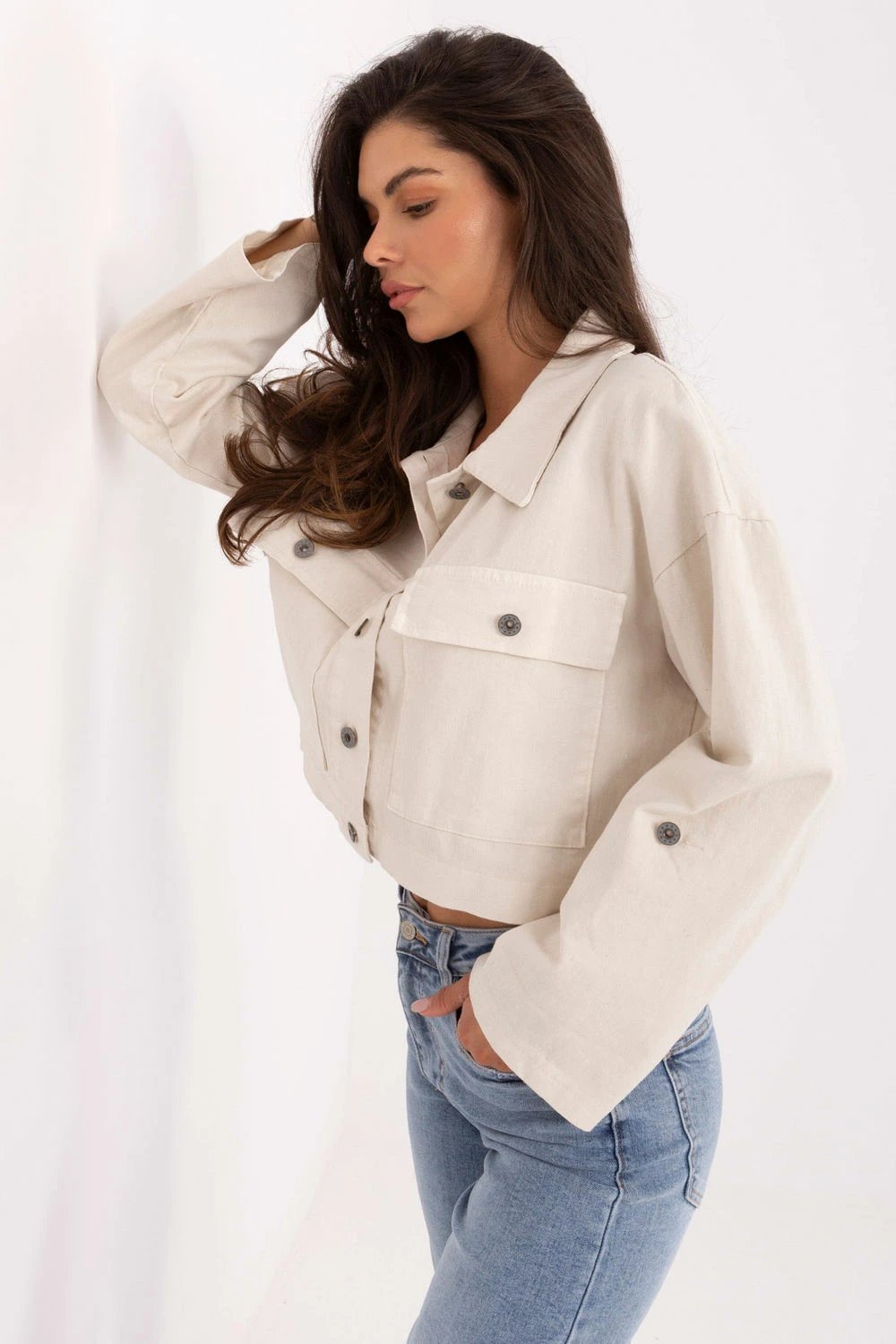 Jakne Rue Paris model 216750 femra beige