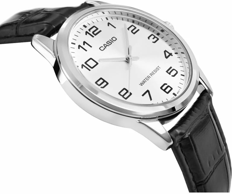 Orë dore për meshkuj Casio, e zezë