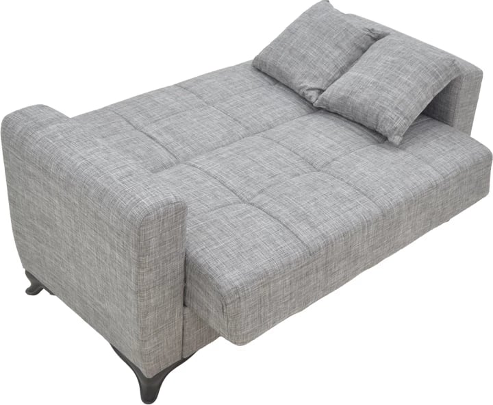 Set dhome ndeje 2 pjesë Modesto, ngjyrë gri