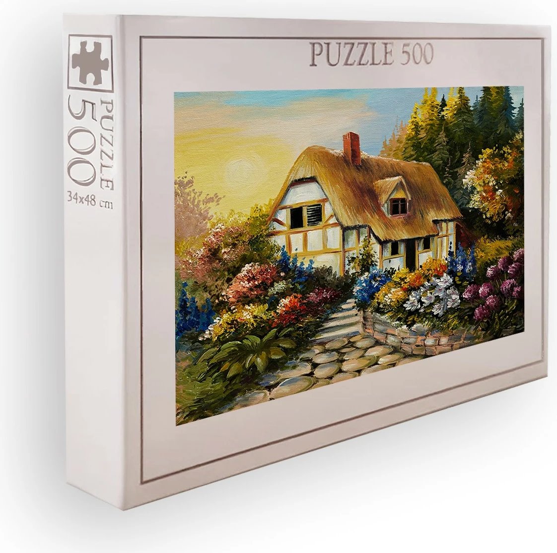 Puzzle 500 copë, Evila Originals, shumëngjyrësh, PZL_087_500