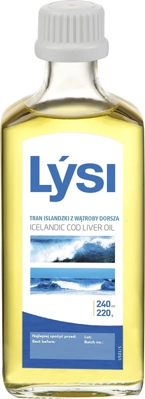 Suplement ushqimor Lysi Swedish Fish Oil 240ml
