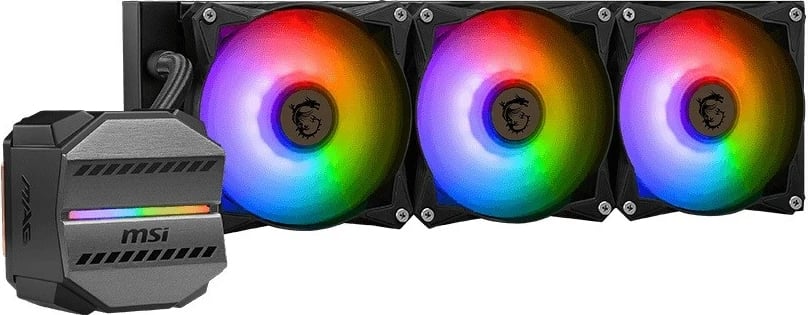 Sistemi i ftohjes me ujë MSI MAG CORELIQUID M360 ARGB, i zi