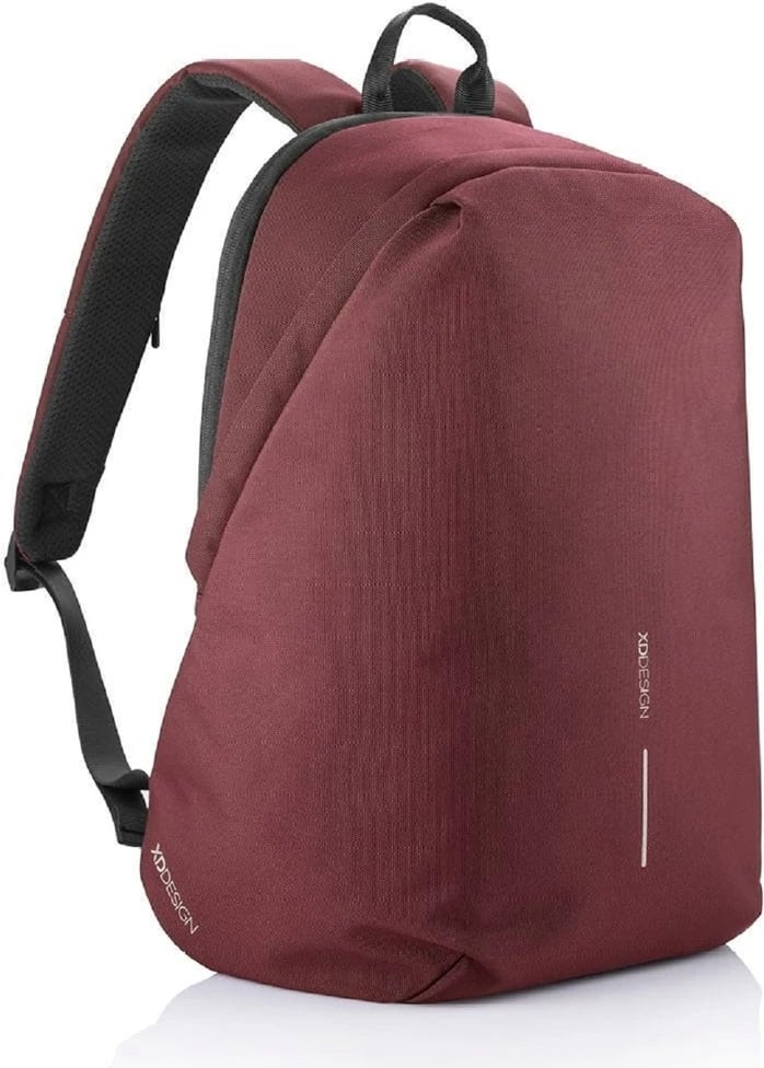 Çantë shpine XD DESIGN P705.794, për laptop 15.6", port USB, e kuqe