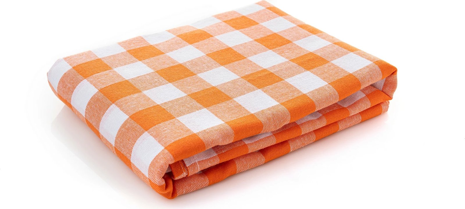 Mbulesë tavoline Hermia Concept, Kareli, portokalli, 160x160cm