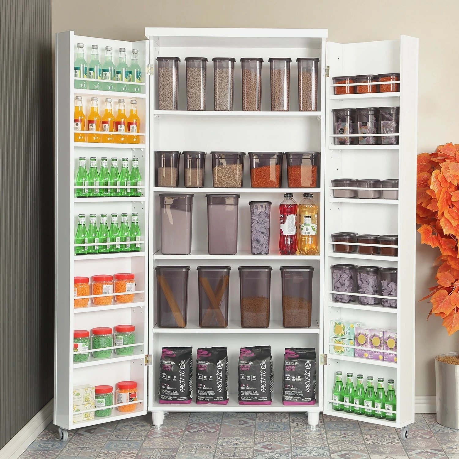 Dollap shumëpërdorimësh Hanah Home, Guzzo, i bardhë