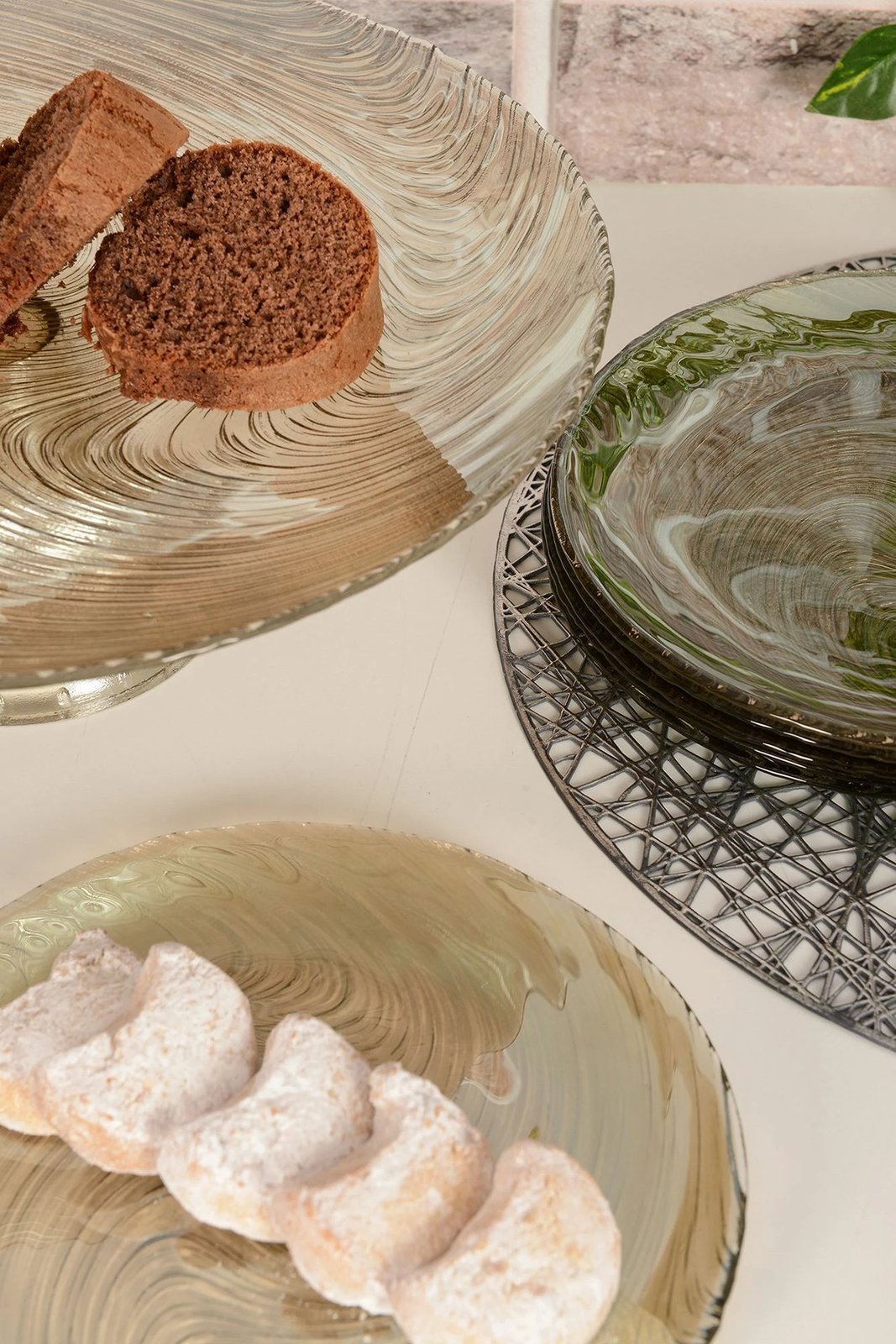 Set për shërbim torte (7 copë), Hermia, Elisya 7PTFS