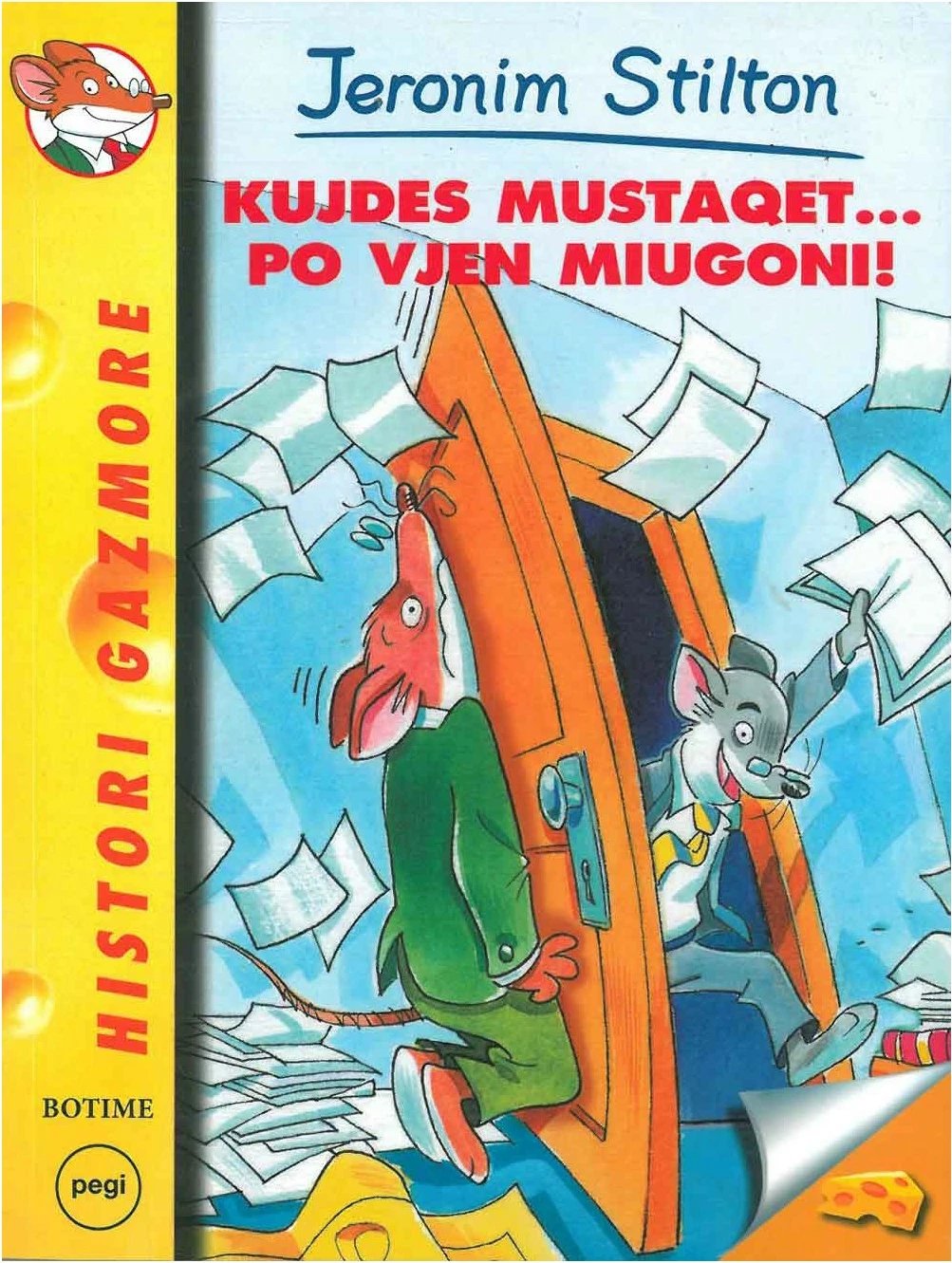 Stilton 18 Kujdes Mustaqet Po Vjen Miugoni - Jeronim Stilton