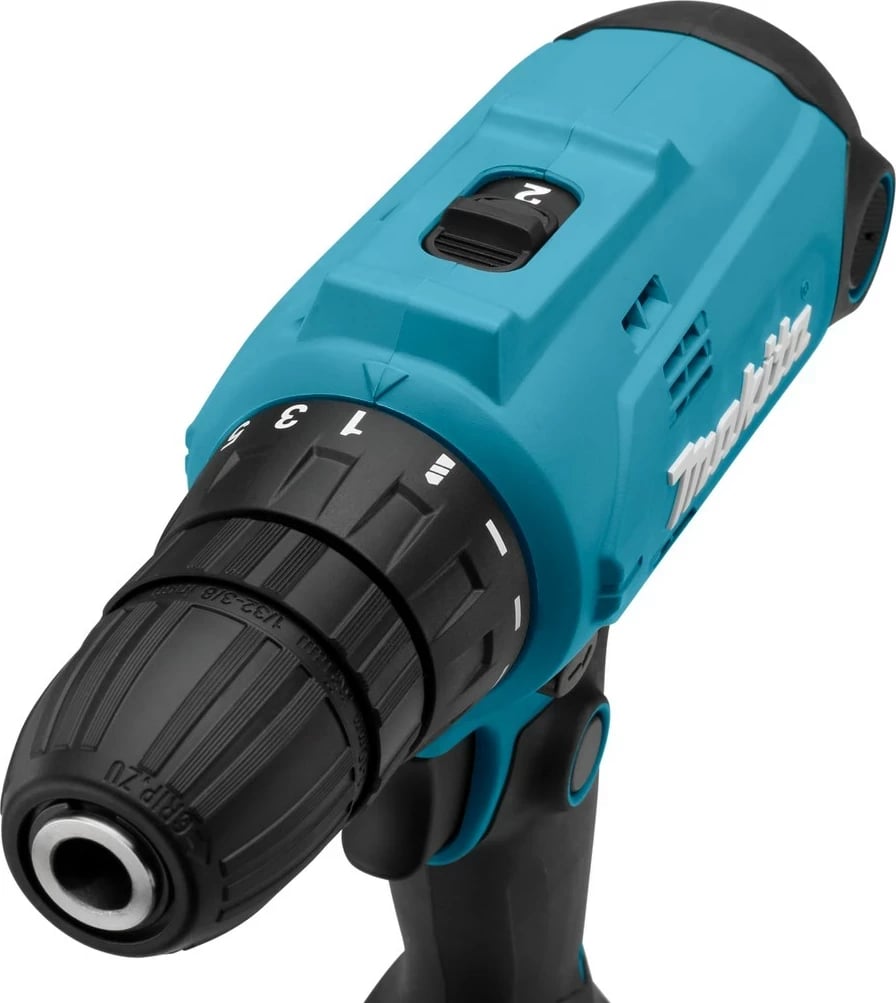 Vidafiks Makita DF0300, 1500 RPM, pa çelës, 1.2 kg, zi/blu