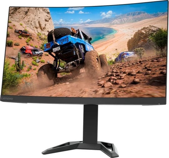 Monitor Lenovo G27qc-30, 27 inch, Quad HD, FreeSync Premium, Raven Black