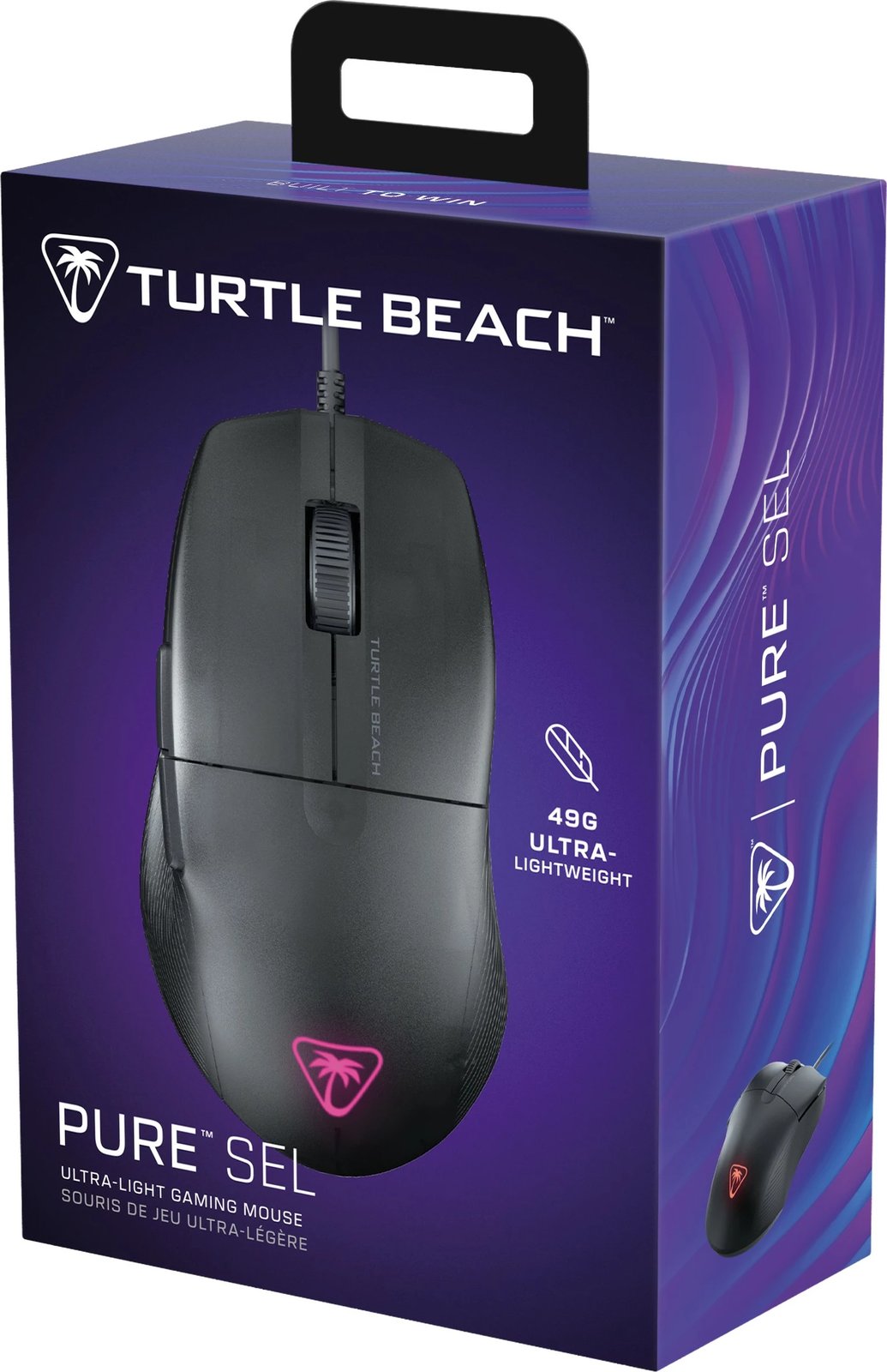 Maus Turtle Beach Pure SEL, 8K DPI, RGB, i zi