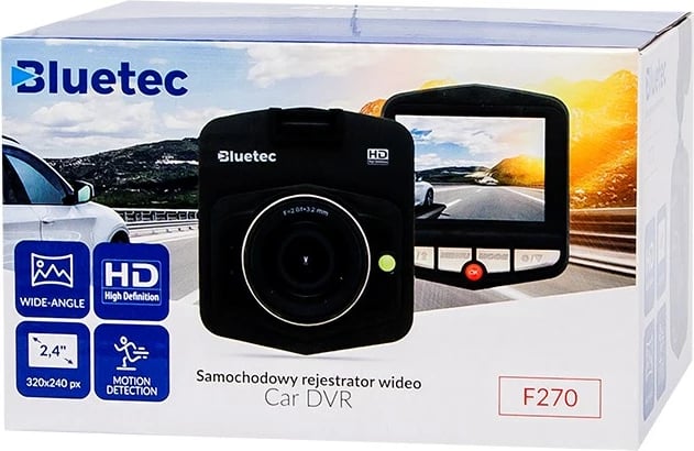 Videokamerë për veturë Blackbox DVR F270, e zezë