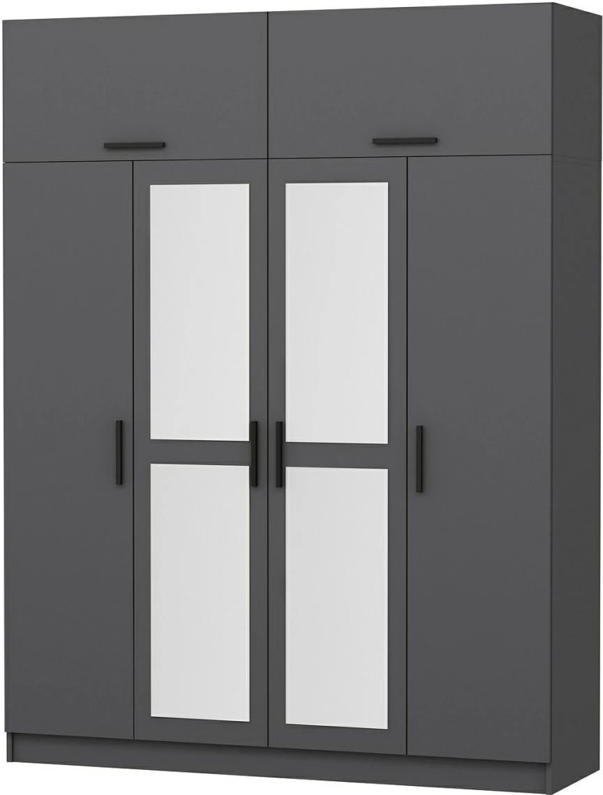 Dollap Skye Decor, ngjyrë antracit, 5274