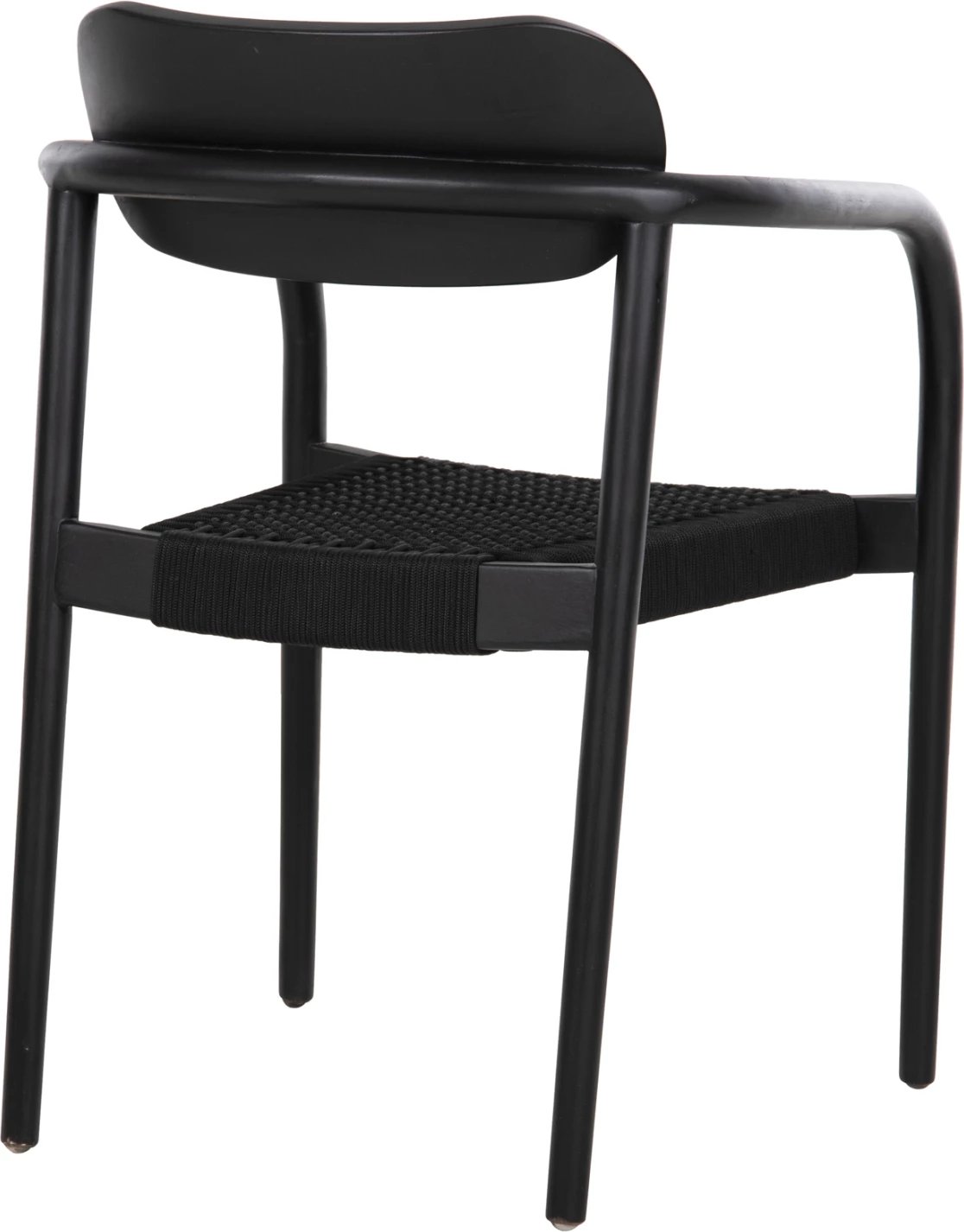 Karrige Oslo FH9636.12 dru tik & litar në të zezë 55x54x80Hcm