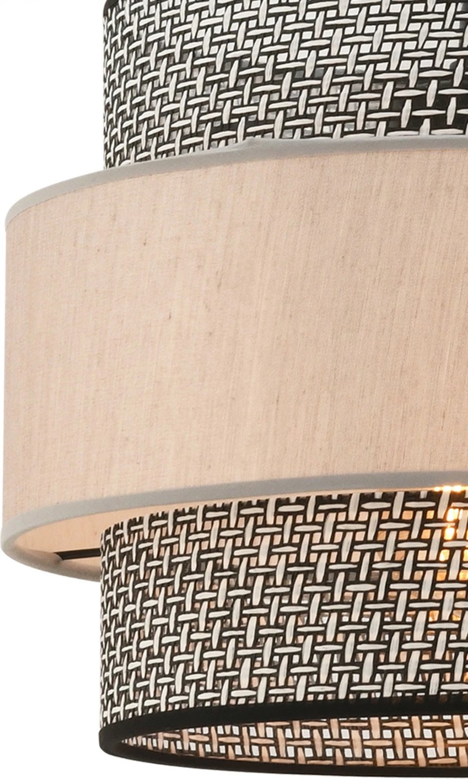 Llambë tavani Opviq, Cascade, gri dhe bezhë Llambë tavani Opviq, Cascade, gri dhe bezhë