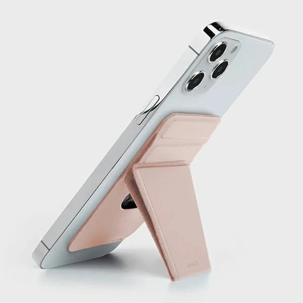 Mbështjellës magnetik për telefon UNIQ Lyft, portofol për kartela, rozë