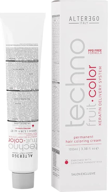 Ngjyrë për flokë Alter Ego Techno Fruit Color, 9/0 Very Light Blonde, 100 ml