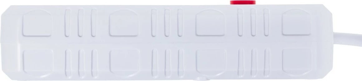 Zgjatues elektrik Maclean MCE392 W, 4 priza Schuko, 3x USB, 2500W, 110-240V, kabllo 1.5m, me çelës, e bardhë