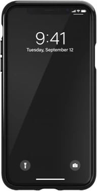 Mbështjellës Adidas OR Snap Case Trefoil për iPhone X/XS, zi