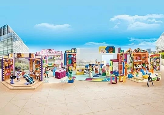 Set lodrash Playmobil My Life 71534 Clothing Boutique, 76 pjesë