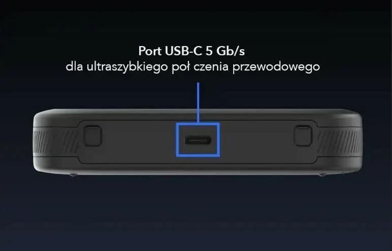 Router mobil Netgear Nighthawk M3 MH3150-100EUS 5G WiFi 6, i zi, set me bateri + kabllo USB-C