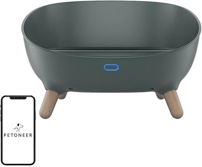 Shtrat inteligjent për kafshë Petoneer Cozy Sofa PN-110031-01, termorregullim, Wi-Fi, i zi