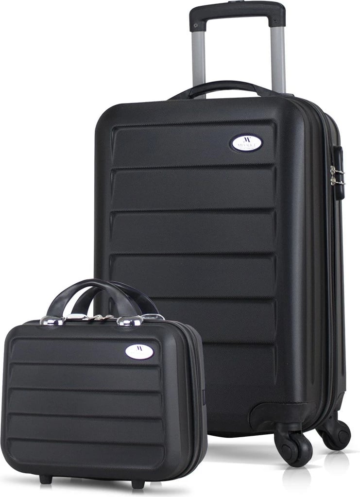 Set valixhesh (2 copë), ngjyrë e zezë, Zoozie Bags, 1604